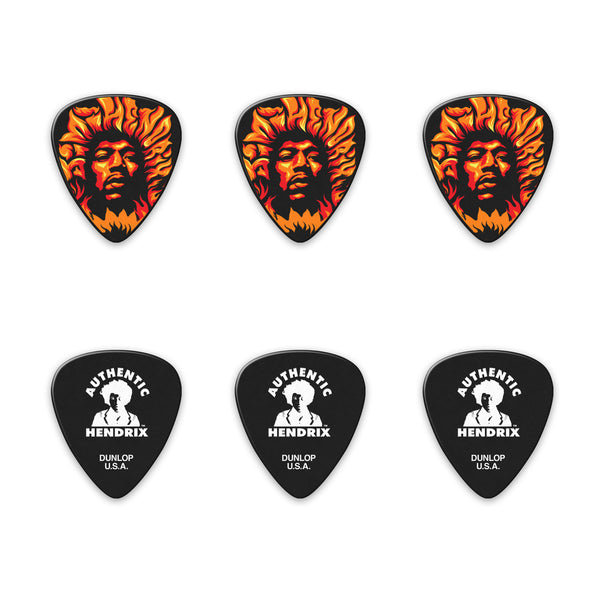Dunlop JIMI HENDRIX VOODOO FIRE PICK TIN JH-PT14H