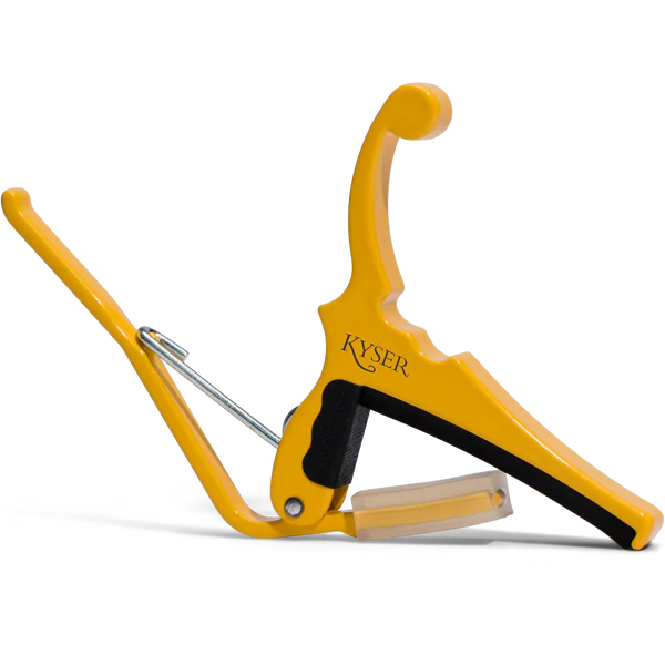 Fender® x Kyser® Quick-Change® Electric Guitar Capo, Butterscotch Blonde KGEFBBA