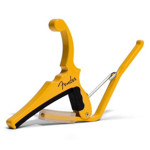 Fender® x Kyser® Quick-Change® Electric Guitar Capo, Butterscotch Blonde KGEFBBA