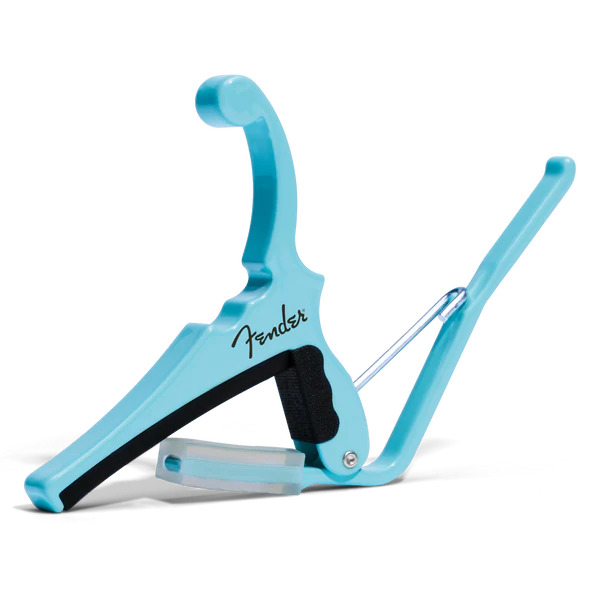 Fender® x Kyser® Quick-Change® Electric Guitar Capo, Daphne Blue KGEFDBA