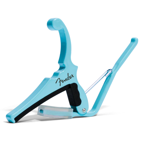 Fender® x Kyser® Quick-Change® Electric Guitar Capo, Daphne Blue KGEFDBA