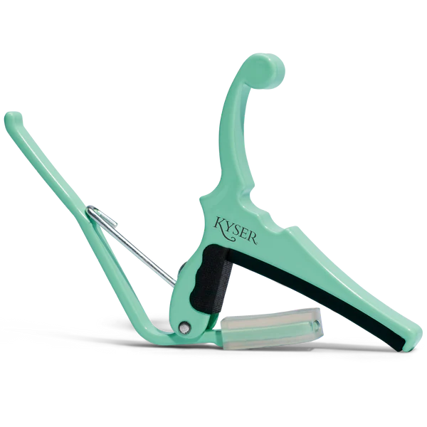 Fender® x Kyser® Quick-Change® Electric Guitar Capo, Surf Green KGEFSGA