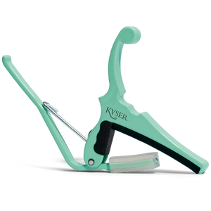 Fender® x Kyser® Quick-Change® Electric Guitar Capo, Surf Green KGEFSGA