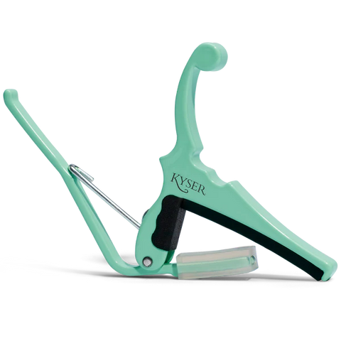 Fender® x Kyser® Quick-Change® Electric Guitar Capo, Surf Green KGEFSGA
