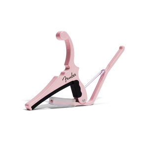 Fender® x Kyser® Quick-Change® Electric Guitar Capo, Shell Pink KGEFSPA