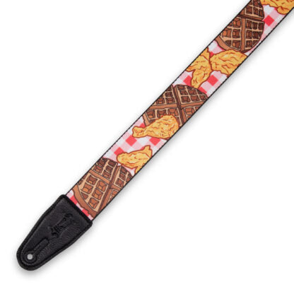Levy's MPD2-118 Polyester Guitar Strap Chicken and Waffles
