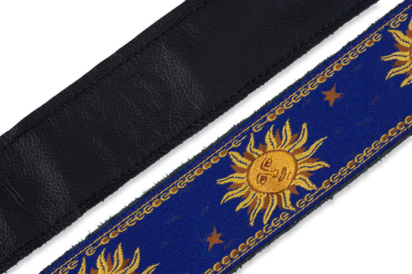 Levy's PRINT SERIES Guitar Strap – MPJG-SUN-BLU