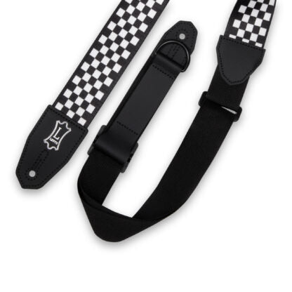 Levy's MPRH-28 Right Height Sublimation Strap w/ Checkered Motif