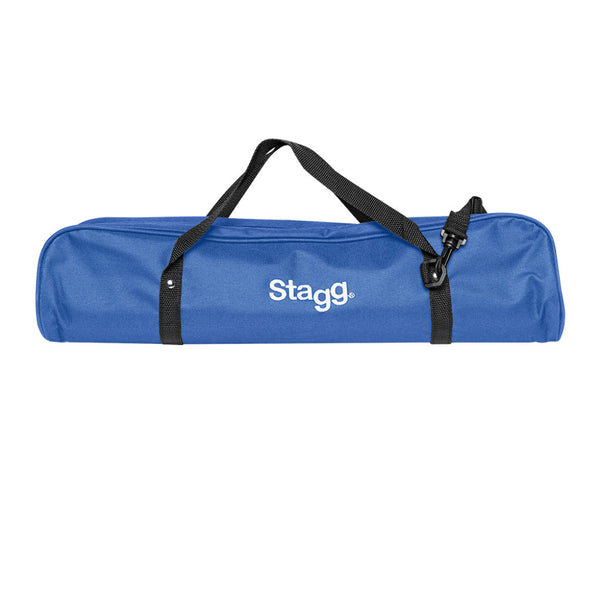 Stagg Blue Plastic Melodica with 37 Keys and Black Bag MELOSTA37 BL
