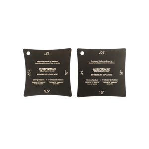Music Nomad Precision Radius Gauge Set - 2 Pak MN603