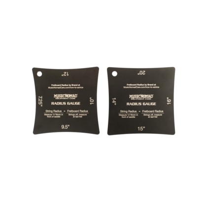 Music Nomad Precision Radius Gauge Set - 2 Pak MN603