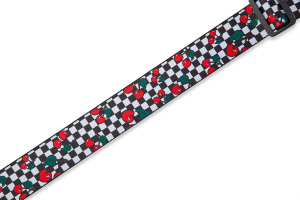 Levy's Fruit Salad Cherries Guitar Strap – MP2FS-002