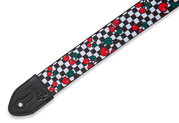 Levy's Fruit Salad Cherries Guitar Strap – MP2FS-002