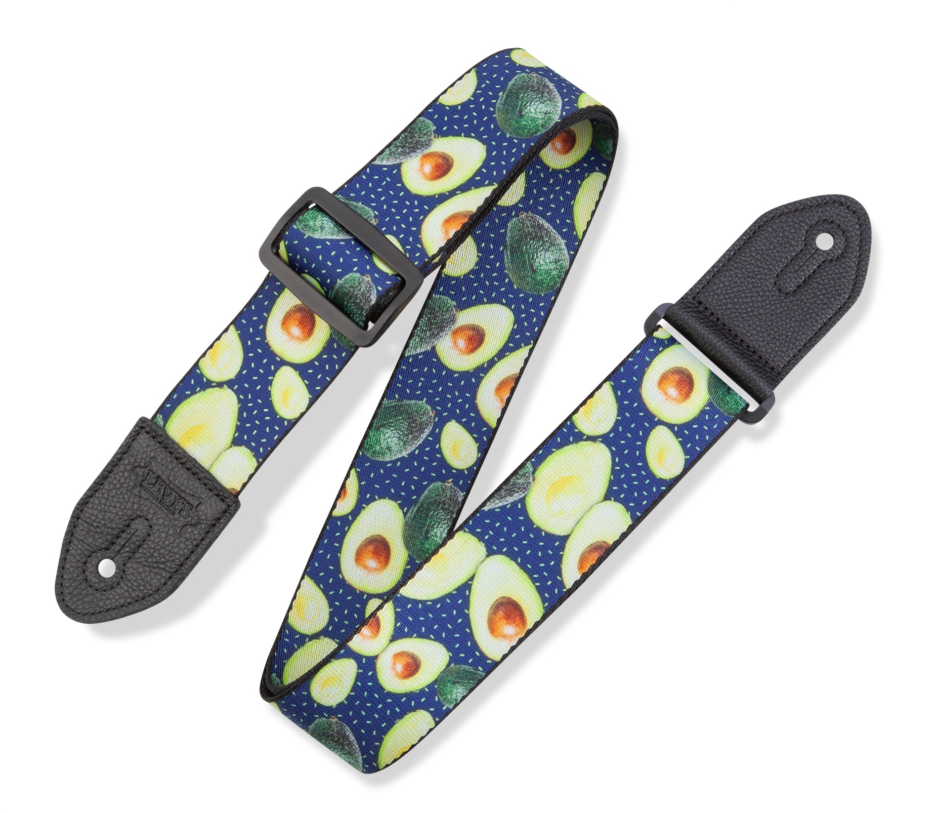 Levy's MP2FS-004 Fruit Salad Avocado Guitar Strap