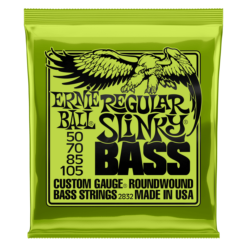 Ernie Ball 2832 Regular Slinky Round Wound Electric Bass Strings