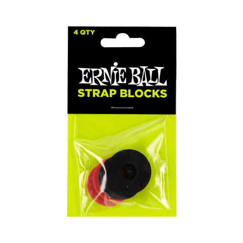 Ernie Ball PO4603 Strap Blocks Black/Red
