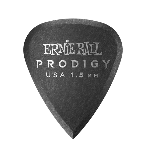 Ernie Ball 9199 1.5MM BLACK STANDARD PRODIGY PICKS 6-PACK