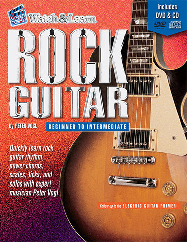 Watch & Learn Rock Guitar Deluxe Edition