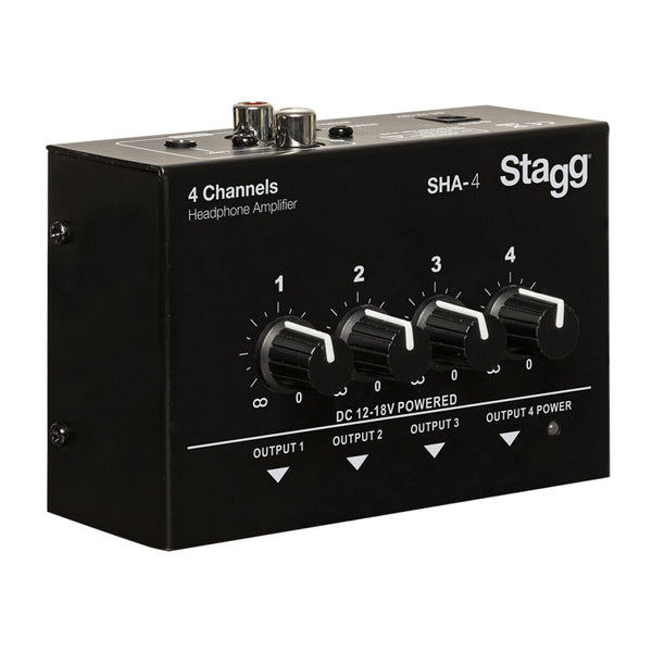 SHA-4 Stagg 4 Channel Headphone Amp