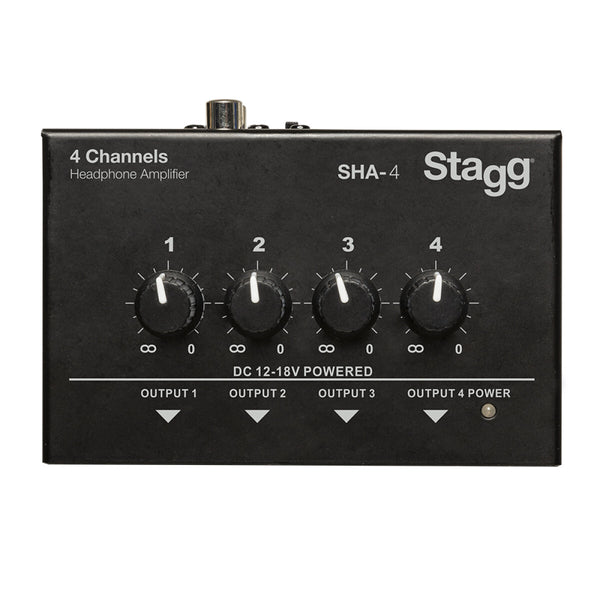 SHA-4 Stagg 4 Channel Headphone Amp