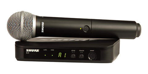 Shure BLX24/PG58 Wireless Vocal System with PG58 H-10