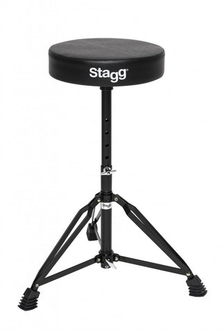 Stagg DT32BK Drum throne, double braced, black finish