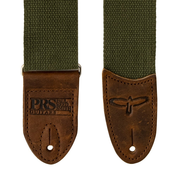 PRS Deluxe 2" Cotton Strap Green