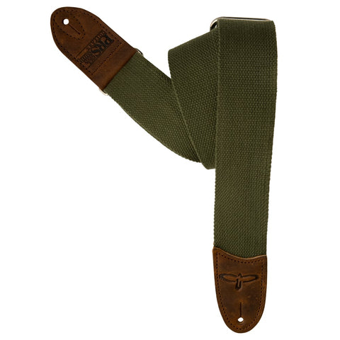 PRS Deluxe 2" Cotton Strap Green