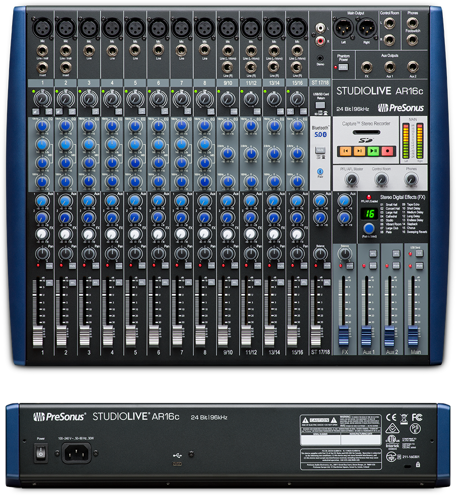 Presonus StudioLive AR16c:
