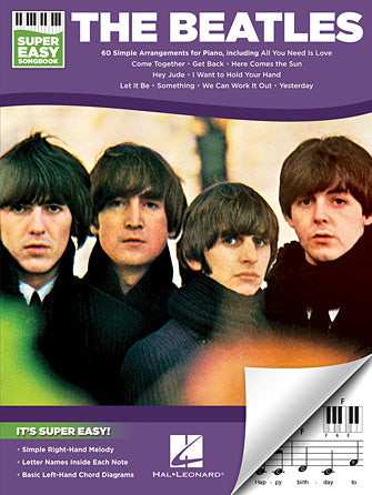 THE BEATLES – SUPER EASY SONGBOOK HL00198161