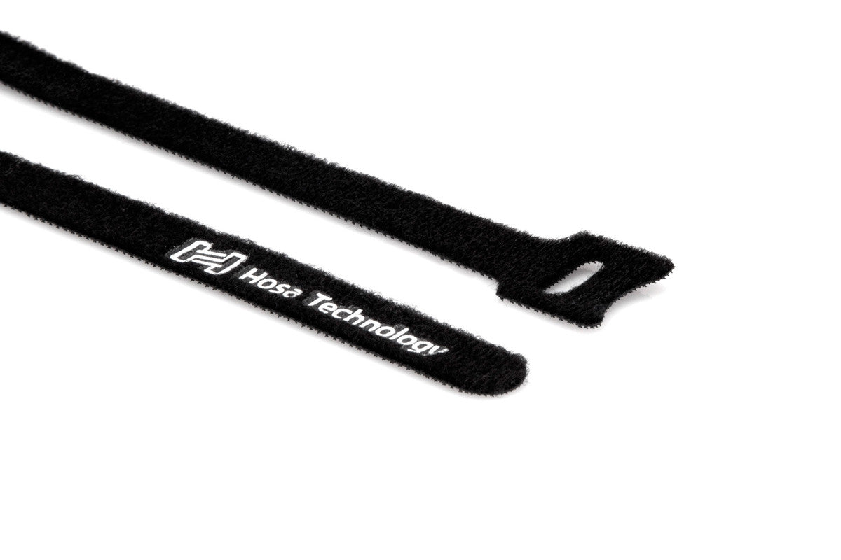 Hosa WTI-508 Hook and Loop Cable Tie Black
