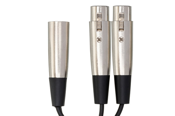 Hosa Y Cable Dual XLR3F to XLR3M YXF-119