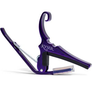 Kyser KG6P Quick Change 6-String Acoustic Guitar Capo Purple