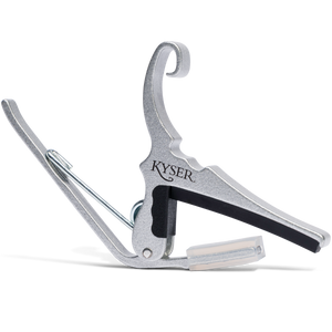 Kyser KG6S Quick-Change 6-String Acoustic Guitar Capo Silver