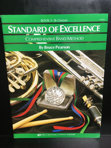 KJOS W23CL Standard of Excellence Clarinet Book 3