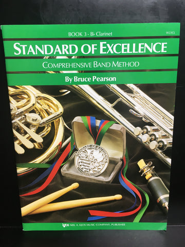 KJOS W23CL Standard of Excellence Clarinet Book 3