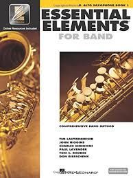 Essential Elements 2000 Alto Sax Book 1