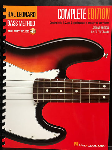 Hal Leonard Hal Leonard Bass Method - Complete Edition: Books 1, 2 and 3 Bound Together in One Easy-to-Use Volume!