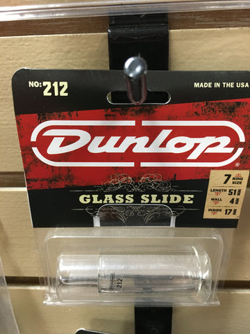 Dunlop 212 Small Heavy Wall Glass Slide - Short