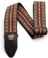 4092 Erine Ball CALIFORNIA WEAVE JACQUARD GUITAR STRAP