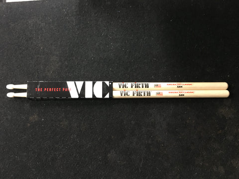 Vic Firth 5AN 5A Nylon Tip Drum Stick Pair