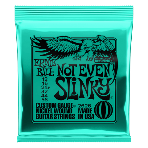 Ernie Ball 2626 Not Even Slinky Electric Guitar Strings, .012 - .056