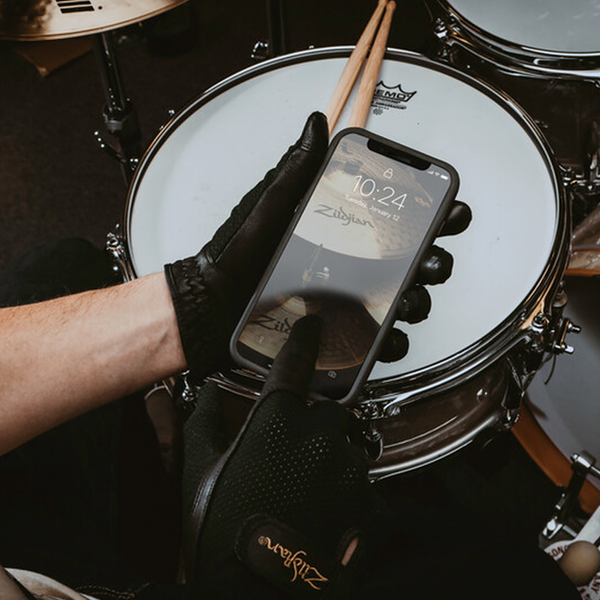ZILDJIAN TOUCHSCREEN DRUMMER’S GLOVES - LARGE