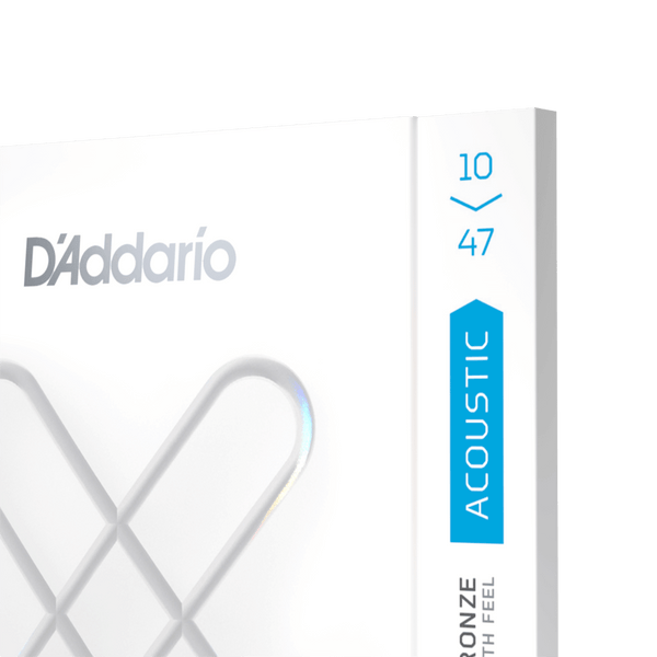 D'Addario 10-47 Light Coated 12-String Acoustic Guitar Strings XSAPB1047-12