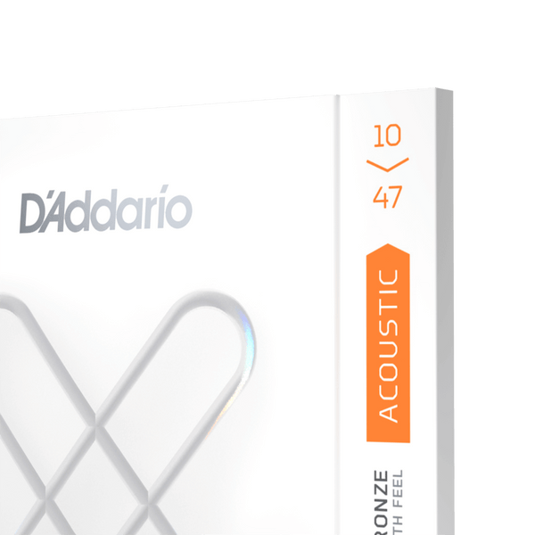 D'addario XSAPB1047 10-47 Extra Light Coated Acoustic Guitar Strings