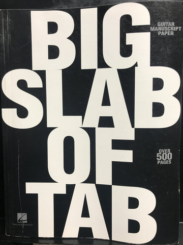 Hal Leonard Big Slab of Tab