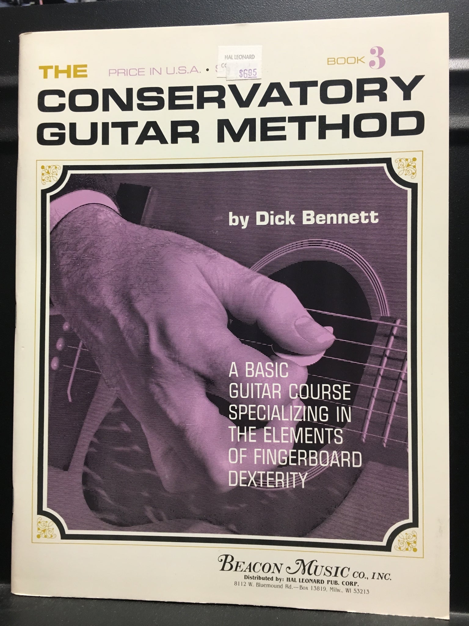 Beacon Music The Conservatory Guitar Method by Dick Bennett Book 3