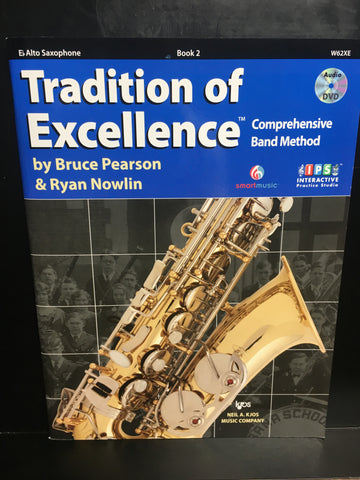 KJOS Tradition of Excellence Eb Alto Saxophone Book 2