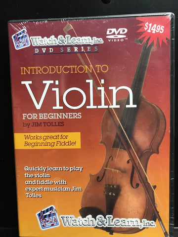 Watch & Learn Introduction to Violin for Beginners DVD