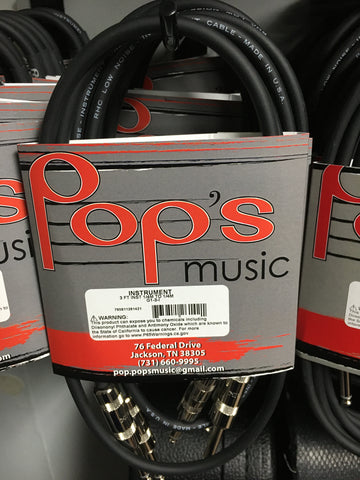 RapcoHorizon G1-3 3' 1/4" Instrument Cable